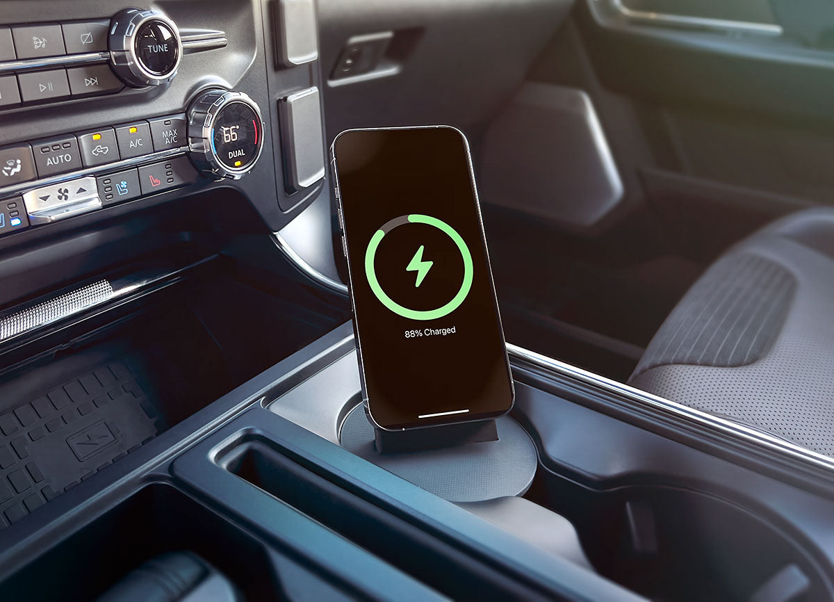 Wireless Charger with MagSafe for Apple iPhone for Ford F-150